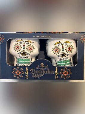 New Don Julio Skull Shot Glasses – Set of 2